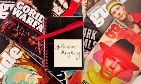 Review Anything: in which we review, err, anything