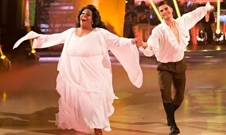 Alison and Aljaz on Strictly Come Dancing