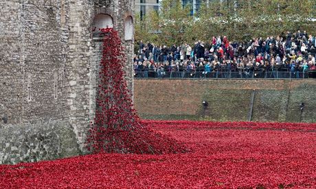 Paul Cummins's installation the Tower of London