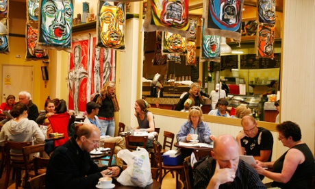 The Redroaster Coffee House in Kemptown, Brighton.