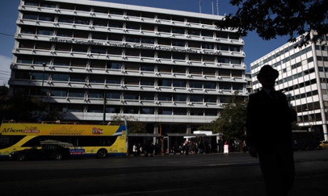 Tthe Greek Finance Ministry in Athens. Photo: Reuters/Alkis Konstantinidis