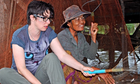 Suitably sweaty ineptitude: The Mekong River with Sue Perkins.