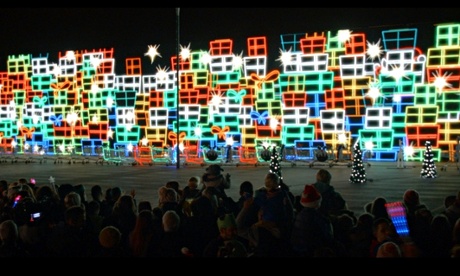 Tesco TV ad christmas lights wigan