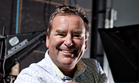 Jeff Stelling, above, is called 'Carly' by Chris Kamara on Sky's football scores programme