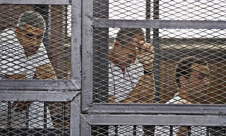 Mohammed Fahmy, Peter Greste, Baher Mohamed