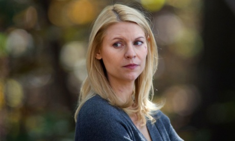 claire danes as carrie mathison in homeland