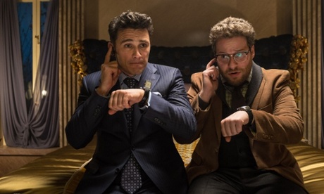 Seth Rogen (right) with James Franco in The Interview