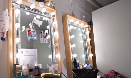 Actors dressing room