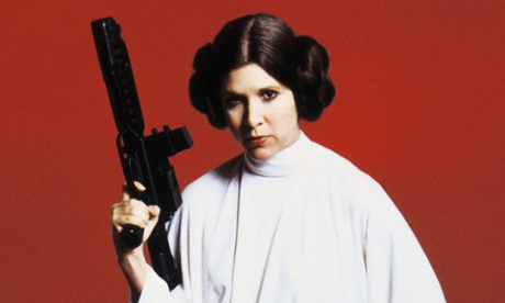 Carrie Fisher's Princess Leia an angry heroine 