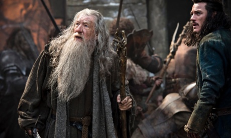 Ian McKellen, Luke Evans, The Hobbit: The Battle of the Five Armies