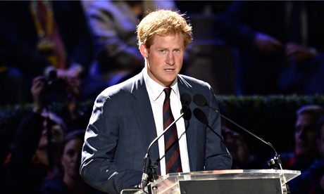 Prince Harry speaks out