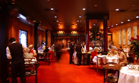 The dining room at Melbourne's Flower Drum.