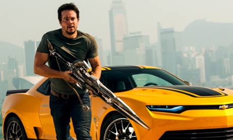Mark Wahlberg in Transformers: Age of Extinction.