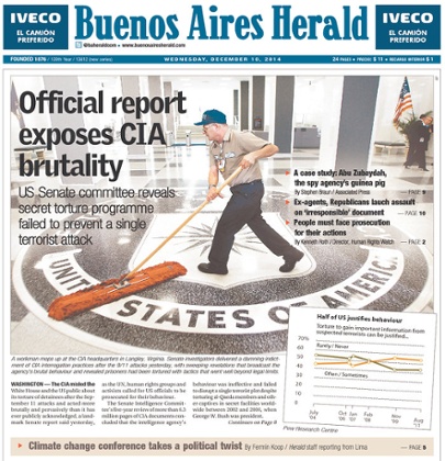 Buenos Aires Herald - CIA brutality