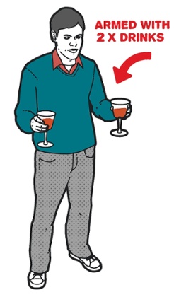 Christmas party drinks