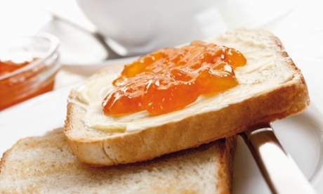 Marmalade on toast.