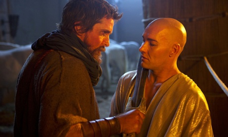 Christian Bale and Joel in Exodus.