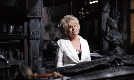 A typically happy Eastenders scene.