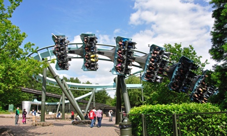 Alton Towers rollercoaster