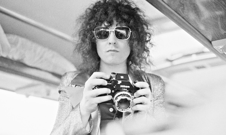 Marc Bolan On Tour Bus