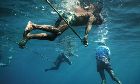 Moken freedivers