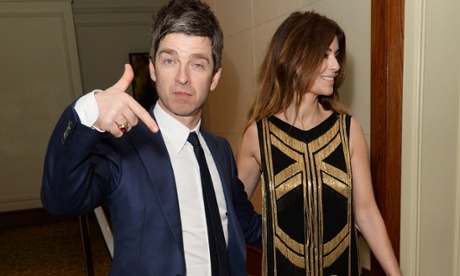 Done … Noel Gallagher and Sara MacDonald.