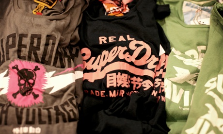 Superdry stores have been hit hard by the warm weather.