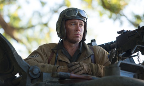 sad brad pitt in fury