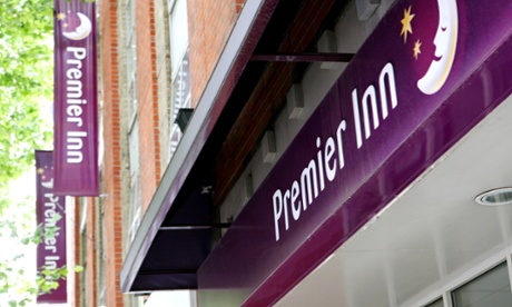 Premier Inn sales rise: Photo: Chris Ratcliffe /Rex Features