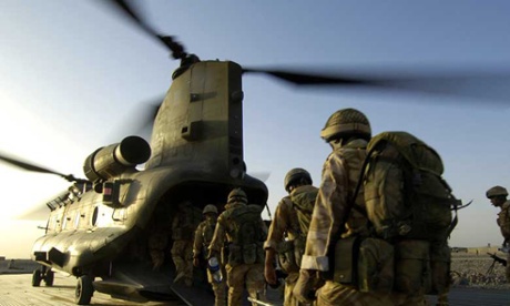 'Red-raw': a scene from  Our War: Goodbye Afghanistan.