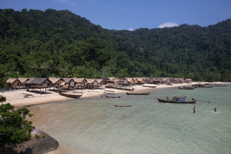 Moken village