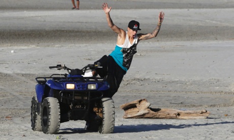 He...doesn't look that happy.