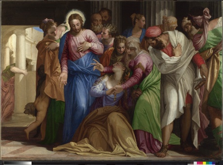 The Conversion of Mary Magdalene, about 1548, by Paolo Veronese