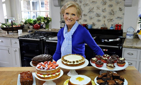 Mary Berry with cake