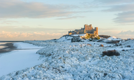 Bamburgh castle, Northumberland.