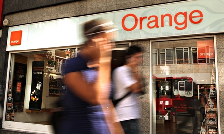 An Orange shop in Oxford Street, 2009