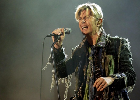 David Bowie, who was among the nominees in the first ever BBC Music Awards, up against Ed Sheeran, Elbow, Jungle, Royal Blood and Sam Smith for the accolade of British Artist of the Year.