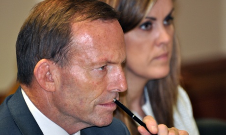 Tony Abbott and Peta Credlin