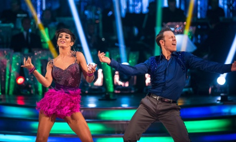 Strictly Come Dancing: Frankie and Kevin dance the salsa in last week's quarter finals.