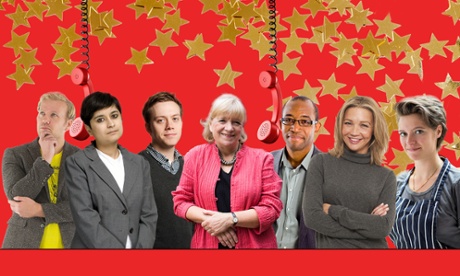 Stuart Heritage, Shami Chakrabarti, Owen Jones, Polly Toynbee, Hugh Muir, Jess Cartner-Morley and Jack Monroe are just some of the people who will be taking your calls tomorrow