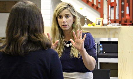 Black comedy … Imogen Stubbs in Elephants at Hampstead Downstairs. 