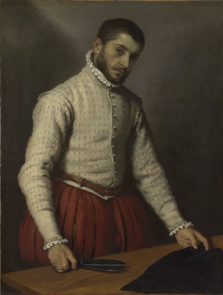 The Tailor, 1565-70, by Giovanni Battista Moroni.