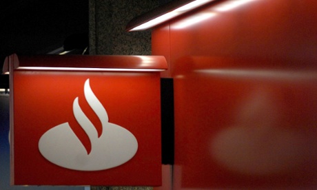 Santander sign
