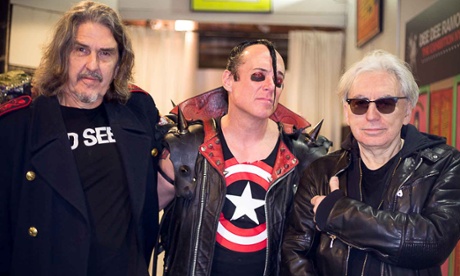 Stanley Ryan Jones, Jerry Only (The Misfits) & Chris Stein (Blondie)