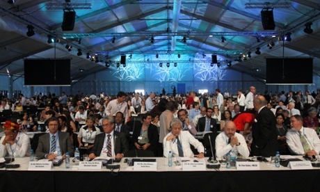 Delegates gather for the Lima Climate Action High-level