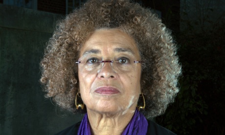 'People like to point to Obama and hold him responsible for the madness' … Angela Davis.