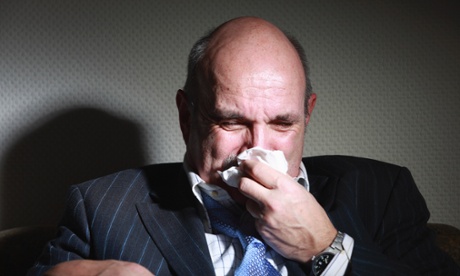 Dying? No, you're not. You've just got a runny nose.