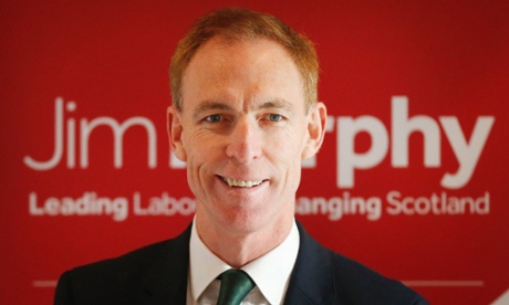 Scottish Labour leader Jim Murphy during the election campaign.