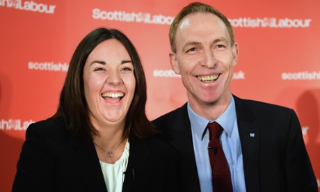 Kezia Dugdale with Jim Murphy.