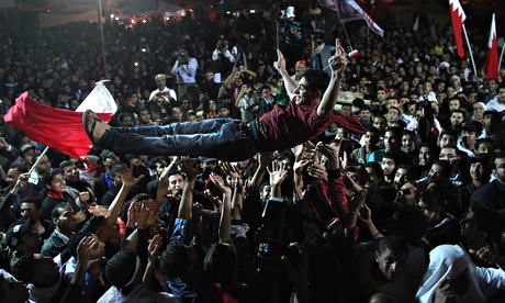 Anti-Government Protesters Celebrate Prisoners Release